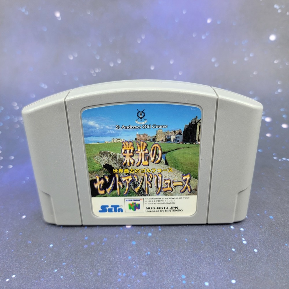 St. Andrews Old Course (Nintendo 64) JAPANESE Video Game 1284